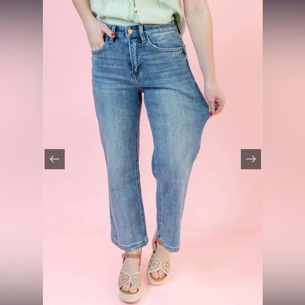 Lovervet own the moment classic crop jeans - Picture 3 of 10